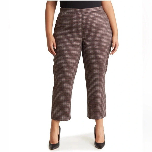 NWT SANCTUARY Daily Plaid Crop Leggings - Picture 1 of 3